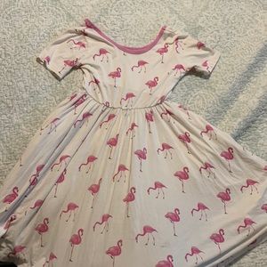Kyte baby flamingo swing dress 5T